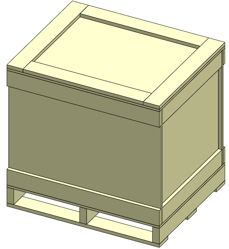 Crate  on Pallet